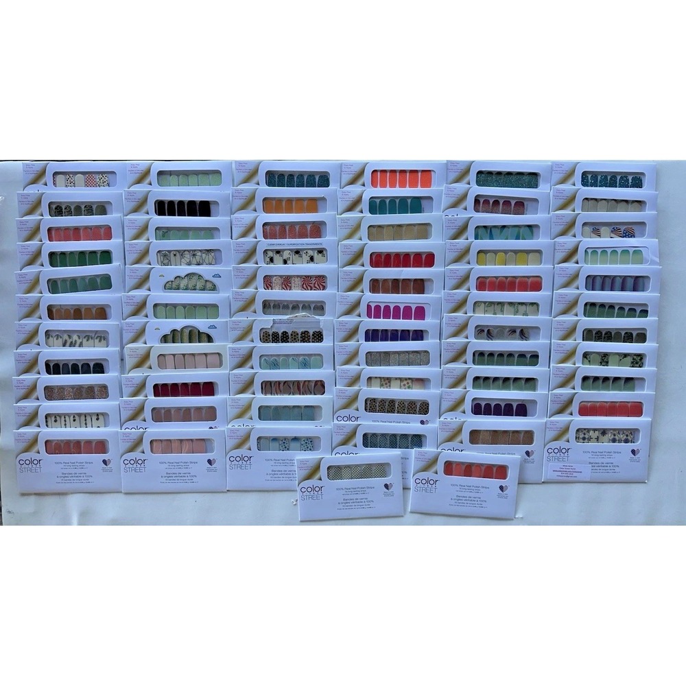 Color street Nail Polish Strips 211 Pc Lot rare OG sets 166 Nail‎ Kits + 45 Xtra - Picture 7 of 15